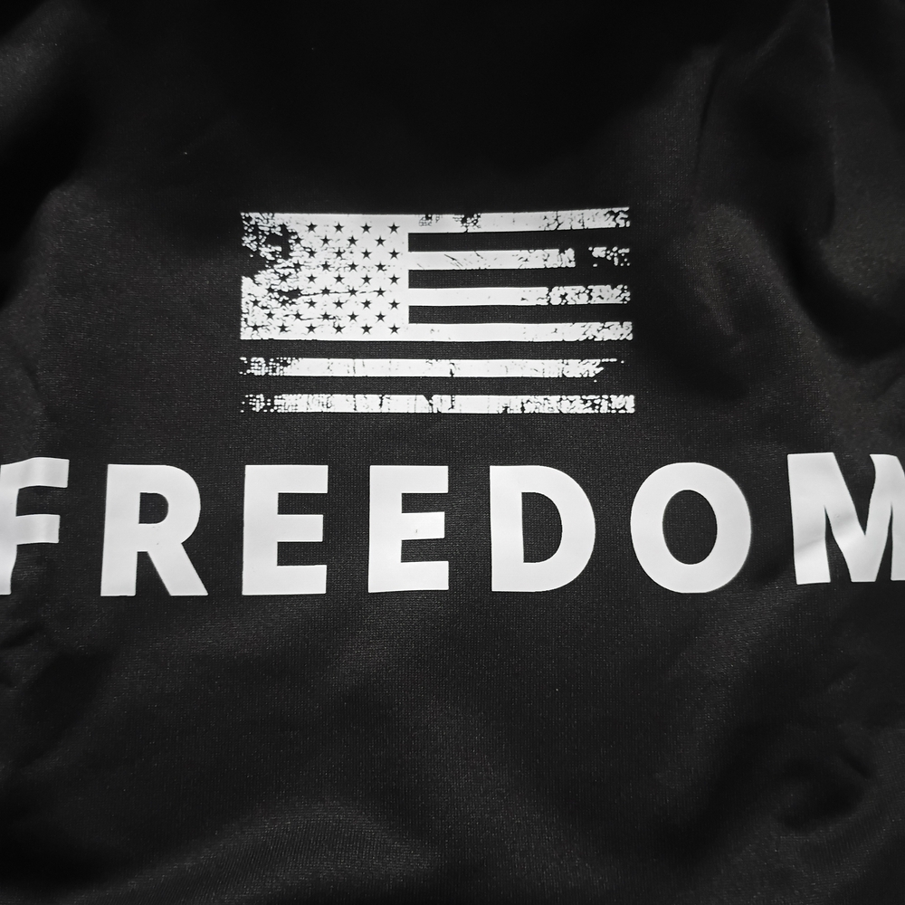 Charlie Kirk Black Freedom Hoodie Size Medium - Picture 5 of 6